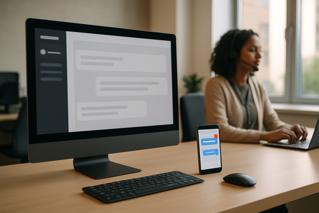 RingCentral kopplar sin AI-receptionist till Shopify: receptionistmiljö med AI-stöd för kundservice