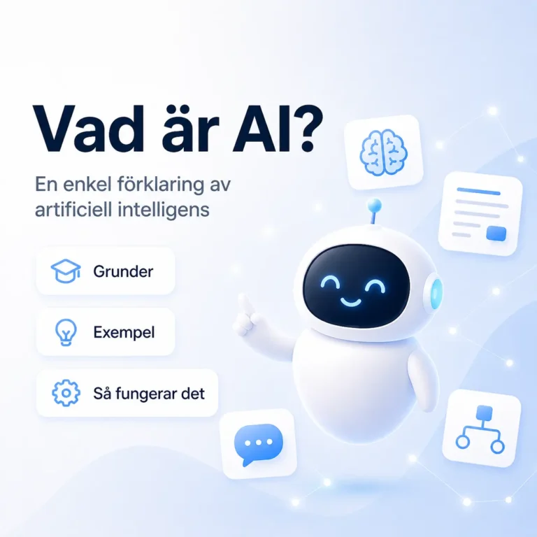 vad är ai | gptai.se