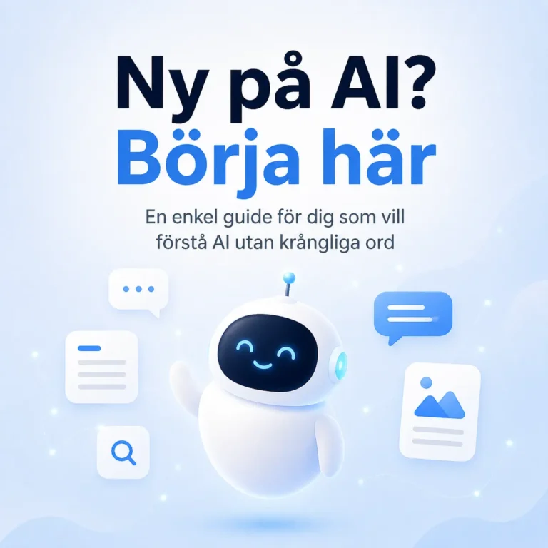 ny på ai börja här | gptai.se