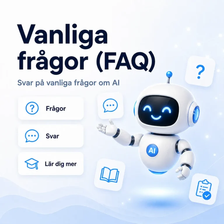 Vanliga frågor FAQ | gptai.se