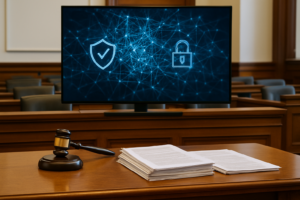 OpenAI vill få tydligare regler för avancerad AI i USA: dokument och digitala AI-symboler i en lagstiftningsmiljö.