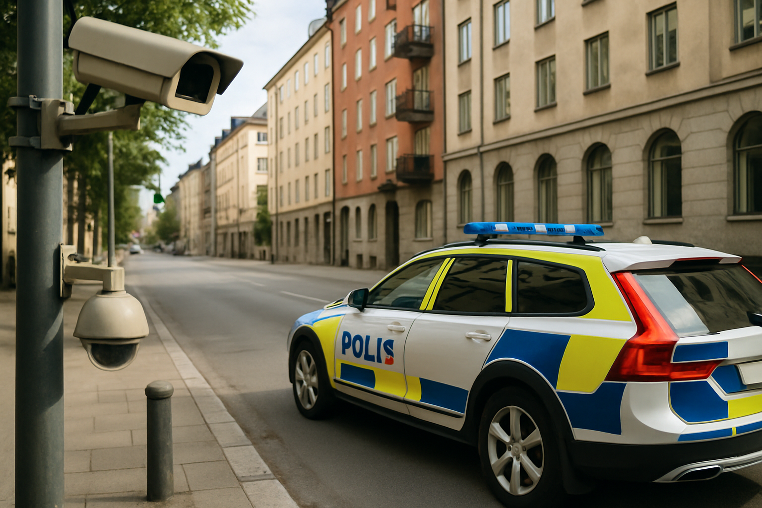 Polisen får nya regler för AI-ansiktsigenkänning i: polisbilar och övervakningskameror i svensk stadsmiljö.