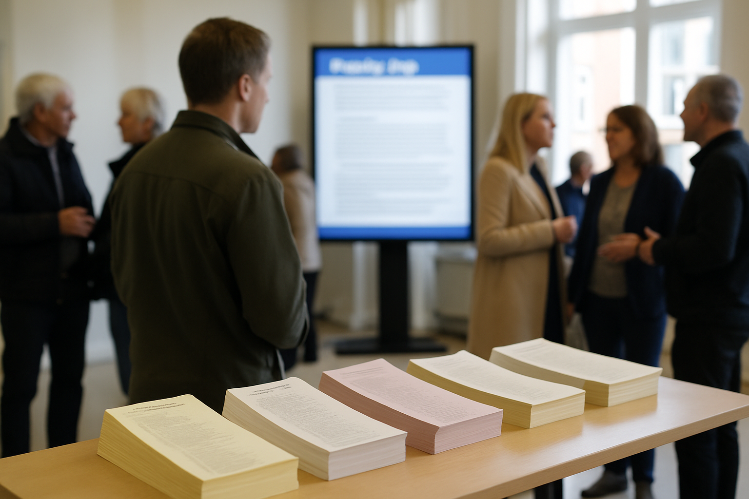 AI tar plats i valdebatten – nu varnar experter för: person som använder AI för att förstå politiska frågor inför valet.